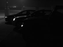 Foggy Night Photoshoot