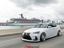 Lexus IS body lip kit