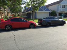 Linus the Lexus meeting my 500whp SRT4