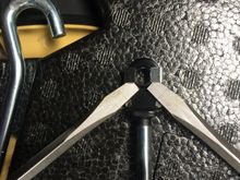 used two screw drivers to remove.