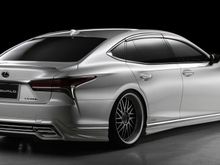 WALD Executve Line Half Spoiler Kit for Lexus LS500h 2018-20