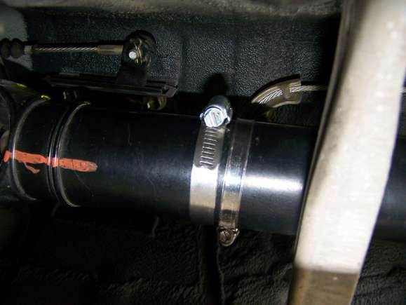I got rid of the larger clamp which used to allow me to do a verier weight adjustment (180* was an effective "0" weight, 90* was 1/2 weight). Even though I had a perfect 30 and 60 mph, that additional clamp screwed everything up above 80 mph. Without, I still have a good 30, but not so good 55-60.