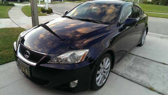 This generation's paddle shifters are top gear limiters. 2007 Lexus IS 250 AWD