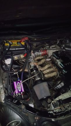 Wrapping the intake and exhaust surprised me on how big the difference was with the heat