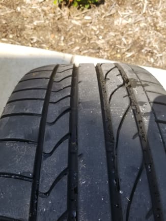 Tire #1; Tread depth 7/32nds