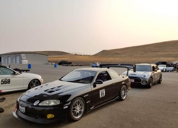 After personal best! Last time i came to thunderhill west, best i could do was 1:34. Front splitter and wing made a huge difference and i shaved my time down to 1:29 for my lap time. The tires didn't slide around like they used to after 3 or 4 laps. Got a consistent 5 to 6 good laps with no issues per session as opposed to previous visit.