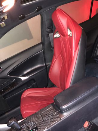 GSF seats are in and required to work! Wheels are also mounted. Will be posting better pictures this week. Have been very busy working on the F. 
