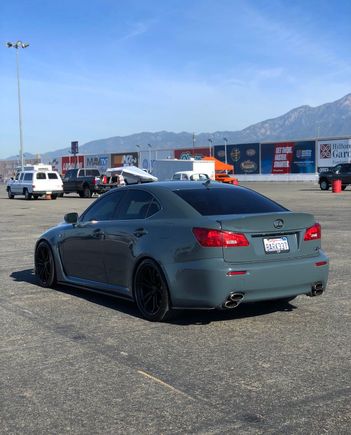 Track day at Fontana Auto club dragway 