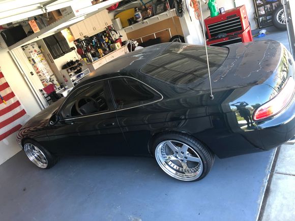 Pulled all sides about an inch.  Air bags next.