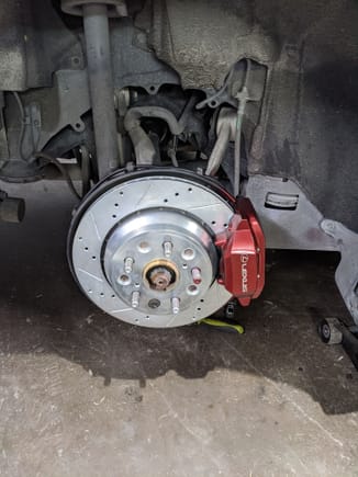 New brakes all around on the LS.  ceramic pads, brembo rotors.