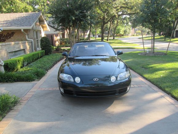 Front bumper cover has never been repainted and there are no license plate holes.