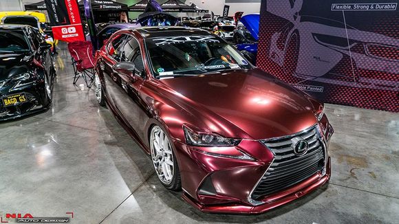 lexus is front diffuser kit