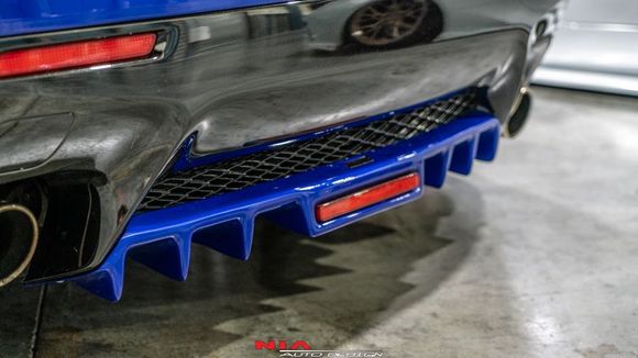 Lexus RCF rear ground effects kit
