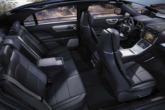 September 2016-December 2020 D544 Lincoln Continental Black Label Interior