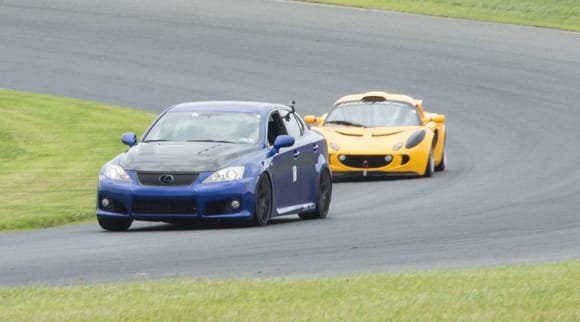 RR Racing IS-F at the last NJMP track testing session July 21.