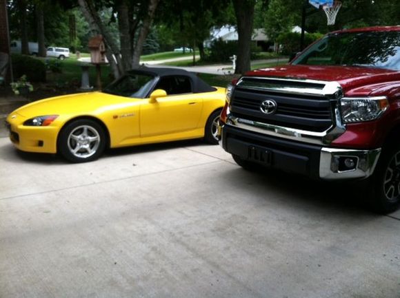 '02 S2000 and '14 Tundra