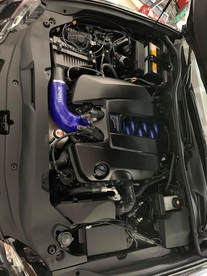 Engine - Intake/Fuel - Lexus RCF GSF Apexi  Suction Silicone Intake Only - Used - 2016 to 2019 Lexus GS F - 2016 to 2019 Lexus RC F - Raleigh, NC 27604, United States