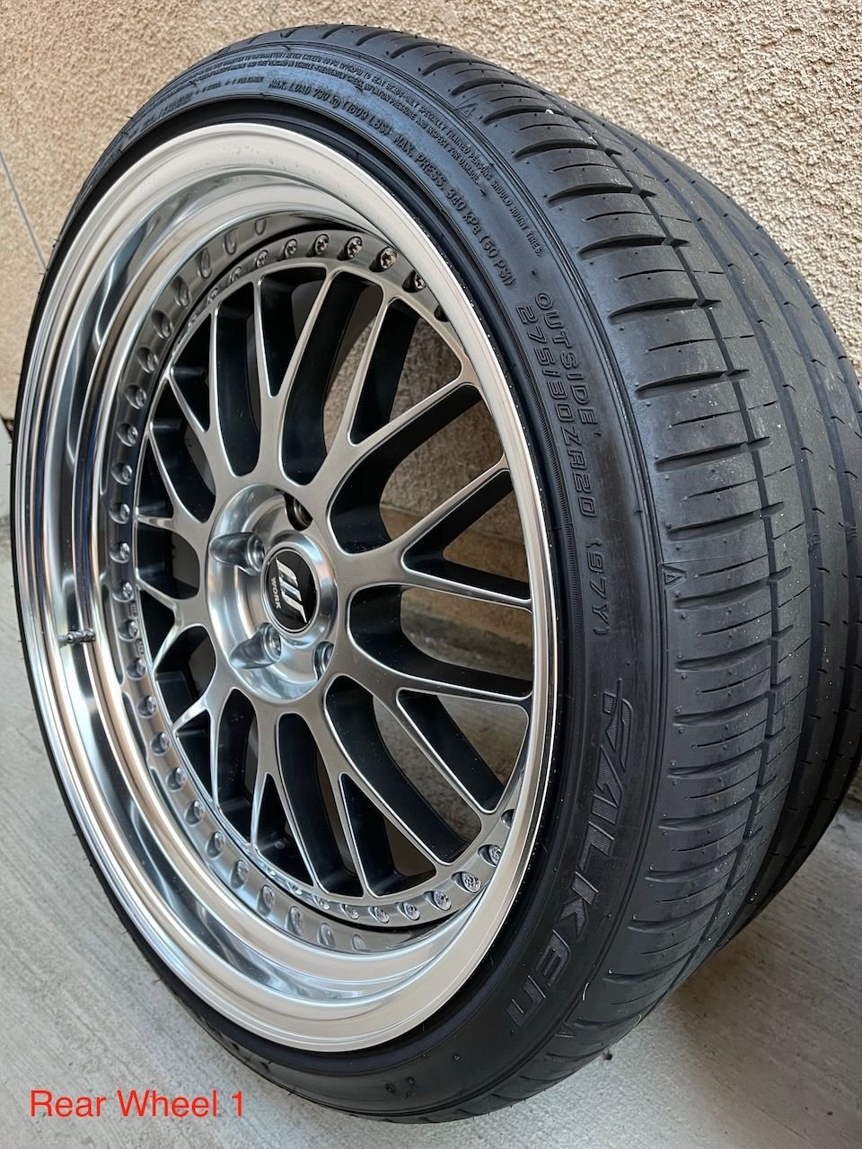 Wheels and Tires/Axles - 20" WORK Zistance W10M Wheels & Tires - Used - All Years Lexus GS - All Years Lexus RC - All Years Lexus RC F - All Years Lexus IS - All Years Lexus IS F - All Years Lexus GS F - 1995 to 2006 Lexus LS - 1995 to 2000 Lexus SC300 - 1991 to 2000 Lexus SC400 - 2001 to 2010 Lexus SC430 - Los Angeles, CA 91602, United States