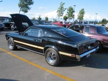my 69 Mach 1 &quot;R&quot; code. 428SCJ-4-speed drag pak. Raven Black. Owned many 69 cobra Jets in the past, but I bought this one in 1986.