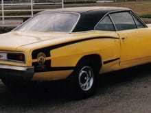 my 70 bee after I put a 440 6 pak  back in it and had it painted. About 1987