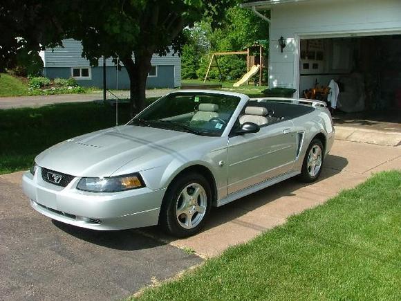 My wife's 40th Anniversary 2004 convertible.