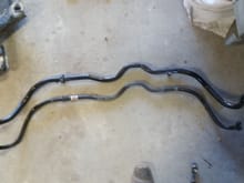 Sway bar comparison between SS/TC and my lowly LS stocker.