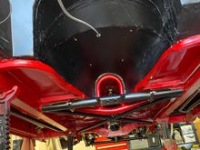 Underside of the car is completely painted