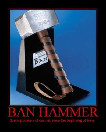 ban hammer