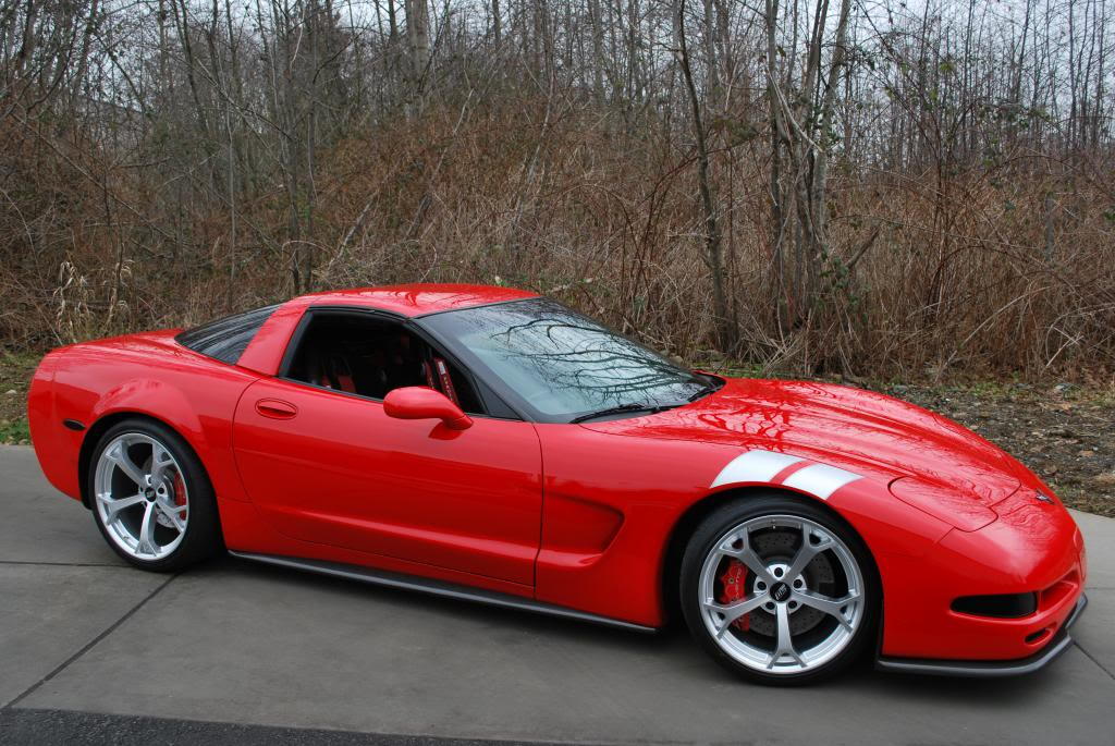 Chevrolet Corvette 2005 Orange