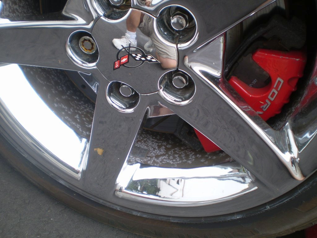 Meguiars hot wheels chrome wheel cleaner ruined my wheels! - CorvetteForum  - Chevrolet Corvette Forum Discussion