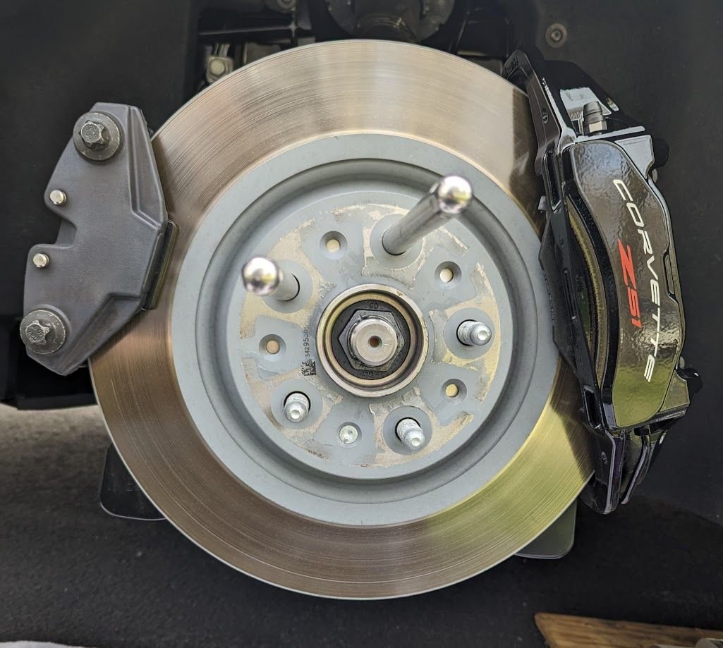 Powerstop Z26 Rotor Discoloration CorvetteForum Chevrolet Corvette