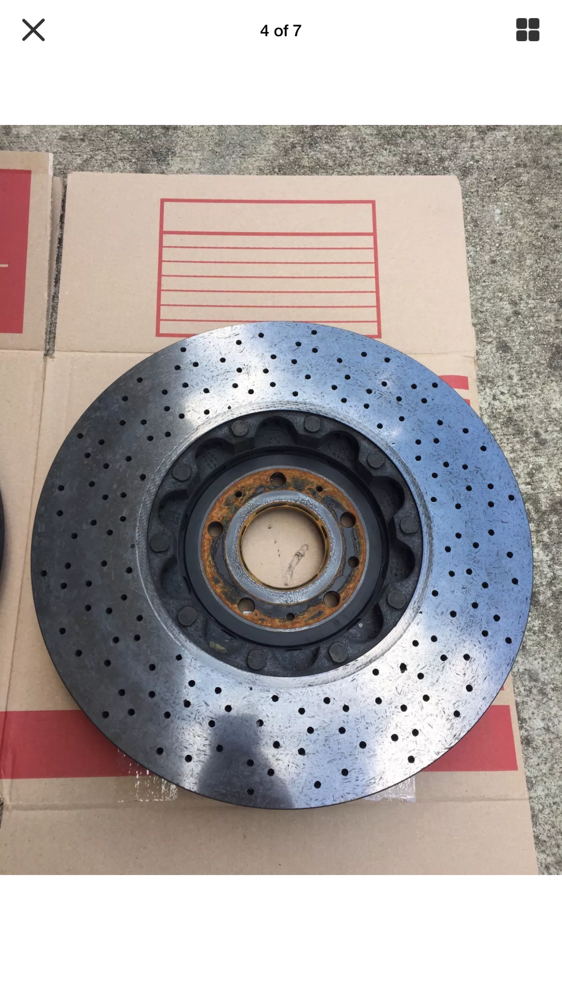 FS (For Sale) Corvette c7 z07 front carbon ceramic Rotors 2k for the