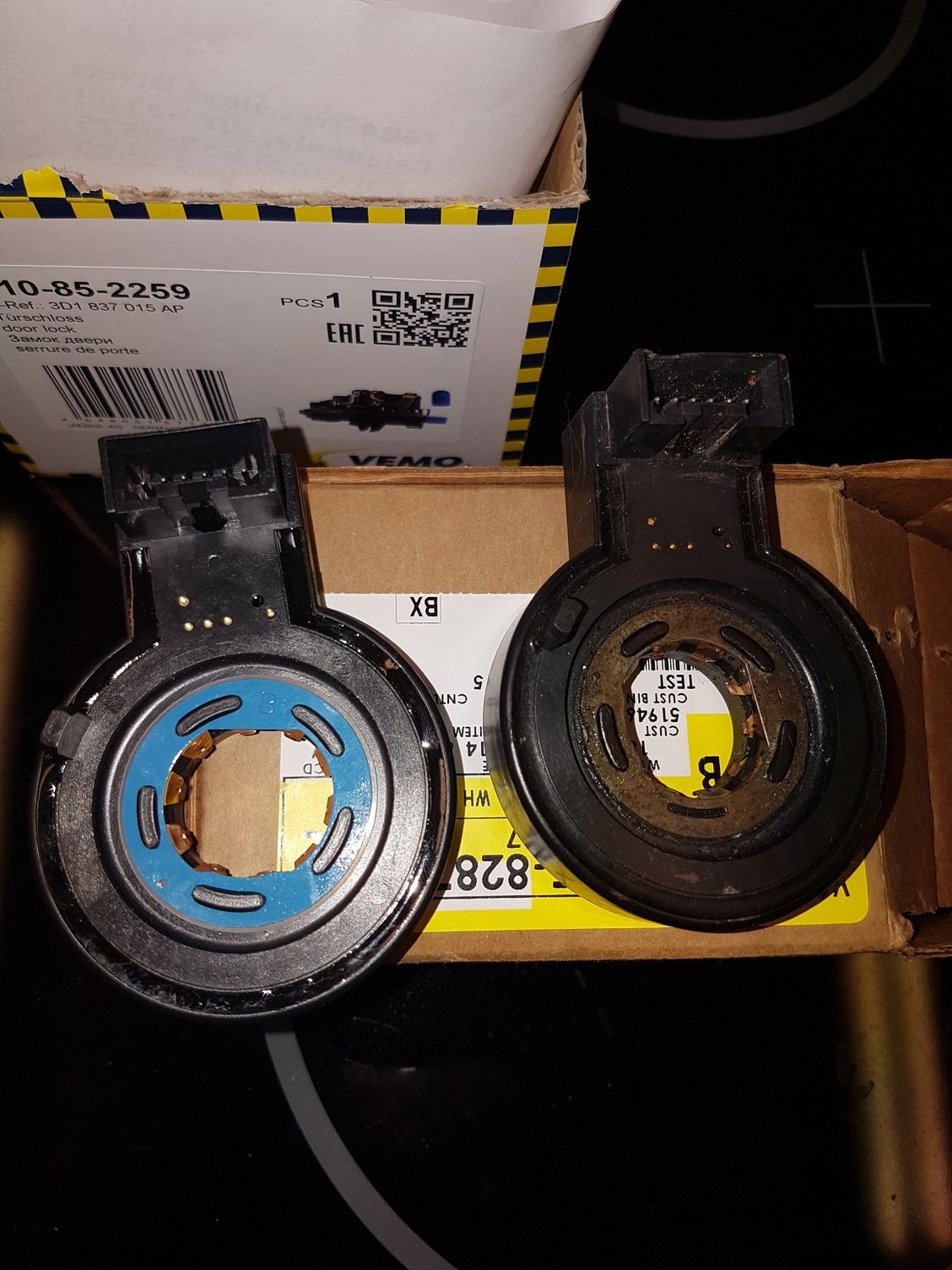 Steering Wheel Position Sensor cleaned in situ success CorvetteForum