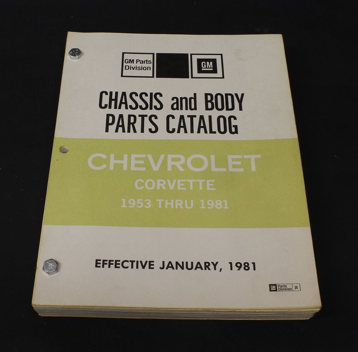FS (For Sale) 19531981 Dealer Parts Books CorvetteForum Chevrolet