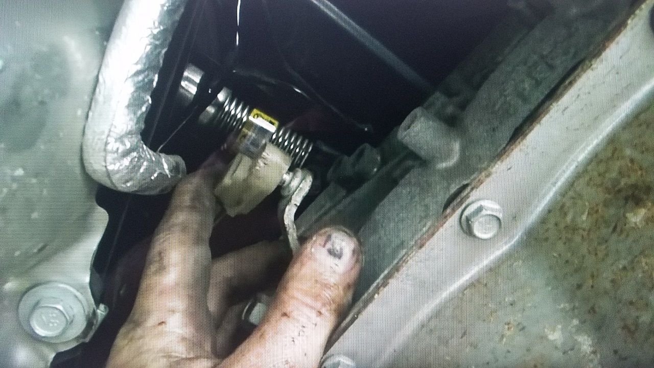 C6 Automatic Transmission Shifter Linkage Bushing Temp Fix