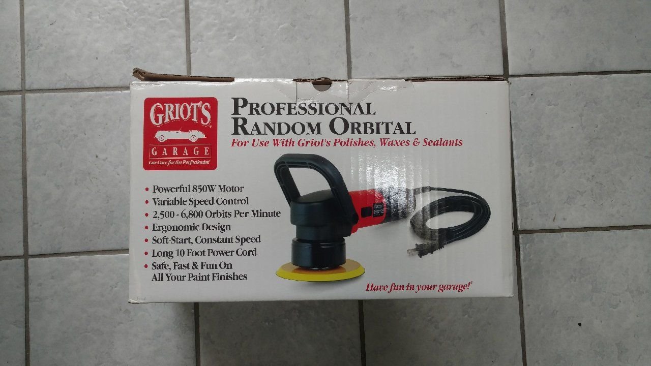 FS (For Sale) Griots Professional 6 Inch Buffer Polisher CorvetteForum Chevrolet Corvette