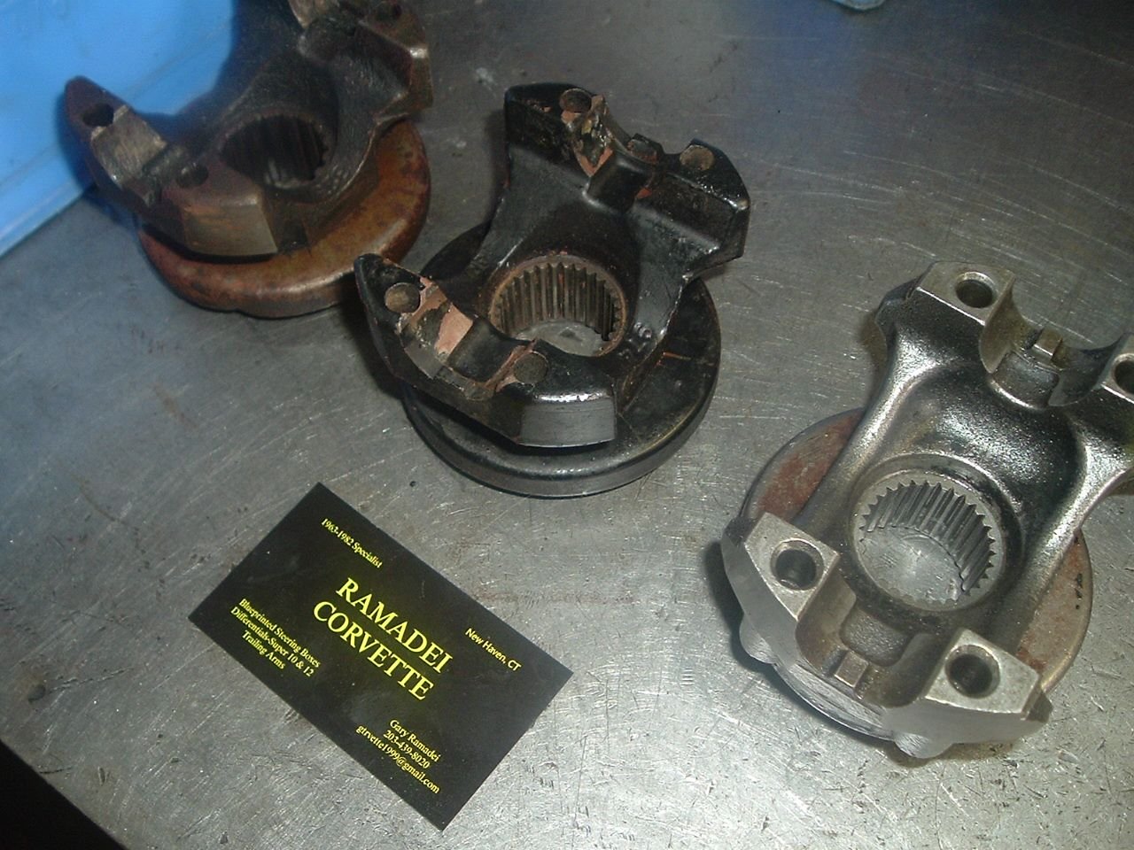 Differential pinion yokes CorvetteForum Chevrolet Corvette Forum