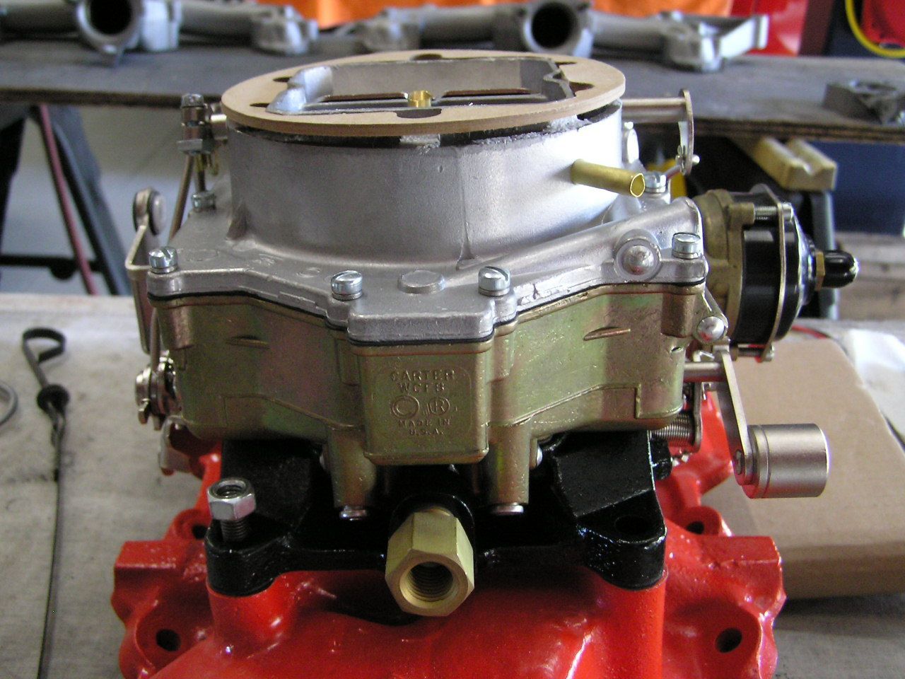 WCFB Vacuum Advance connection CorvetteForum Chevrolet Corvette