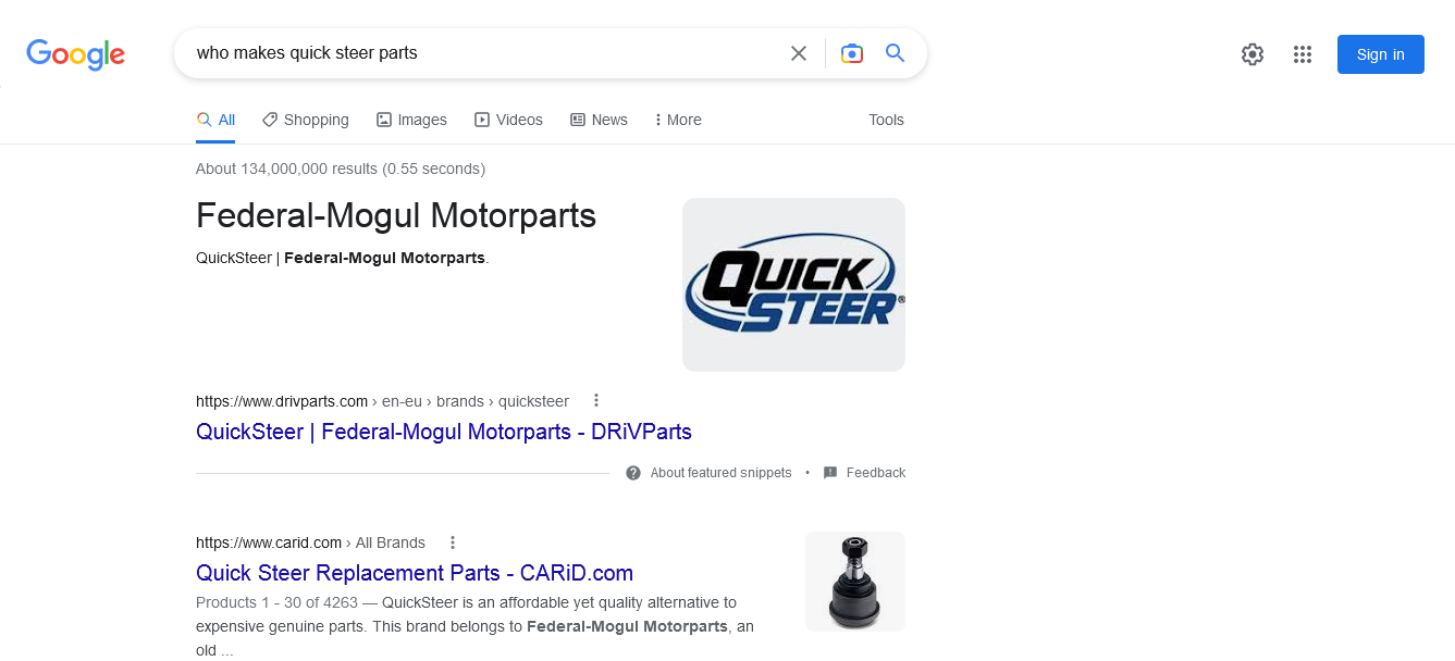 QuickSteer vs Moog Ball Joints? CorvetteForum Chevrolet Corvette