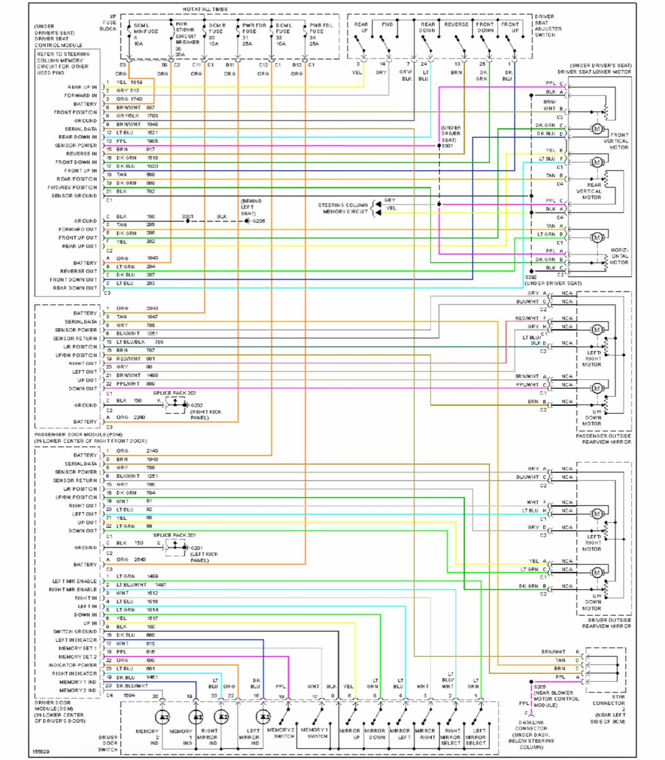 Schematic for power seat - CorvetteForum - Chevrolet Corvette Forum