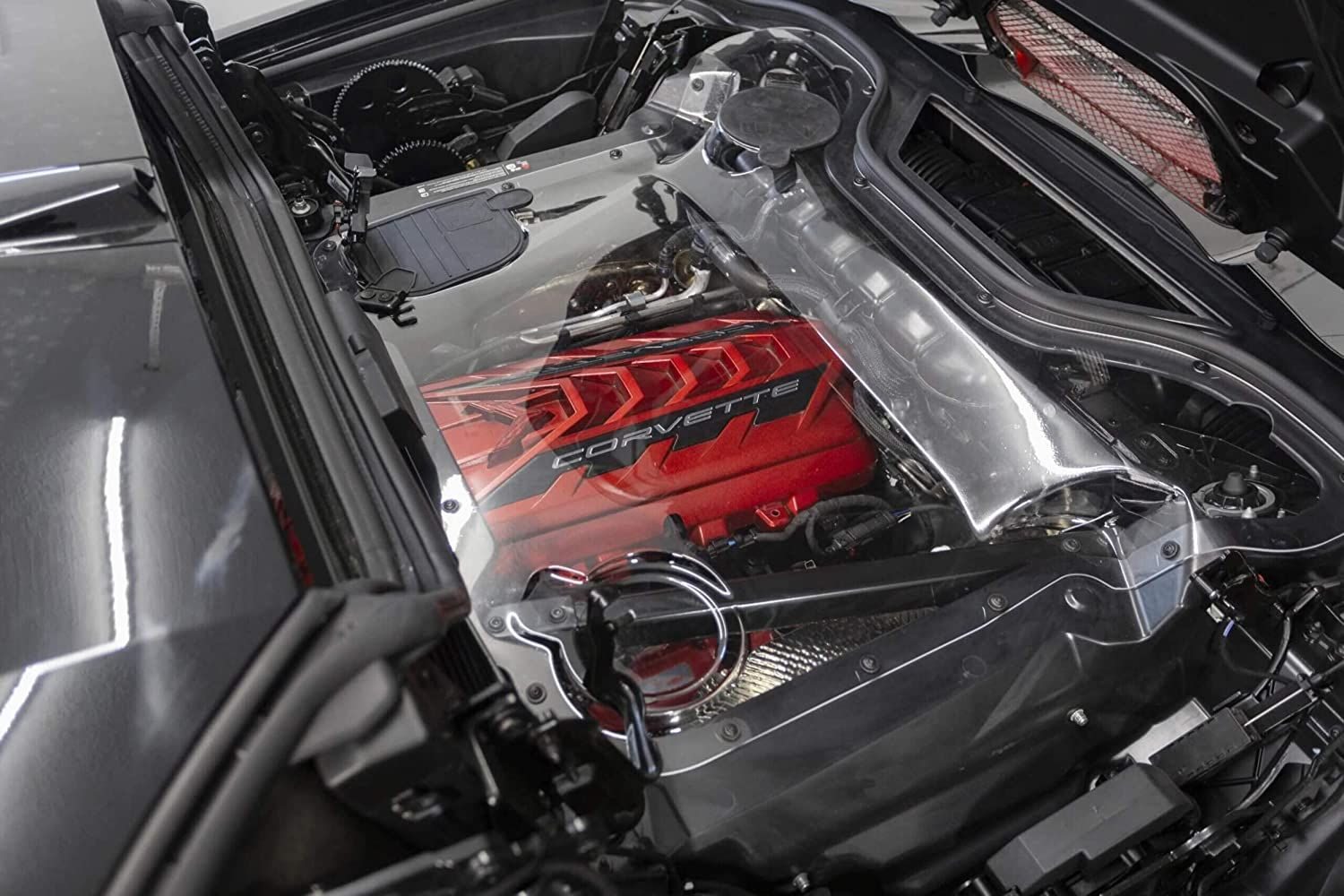 Clear Engine Cover CorvetteForum Chevrolet Corvette Forum Discussion