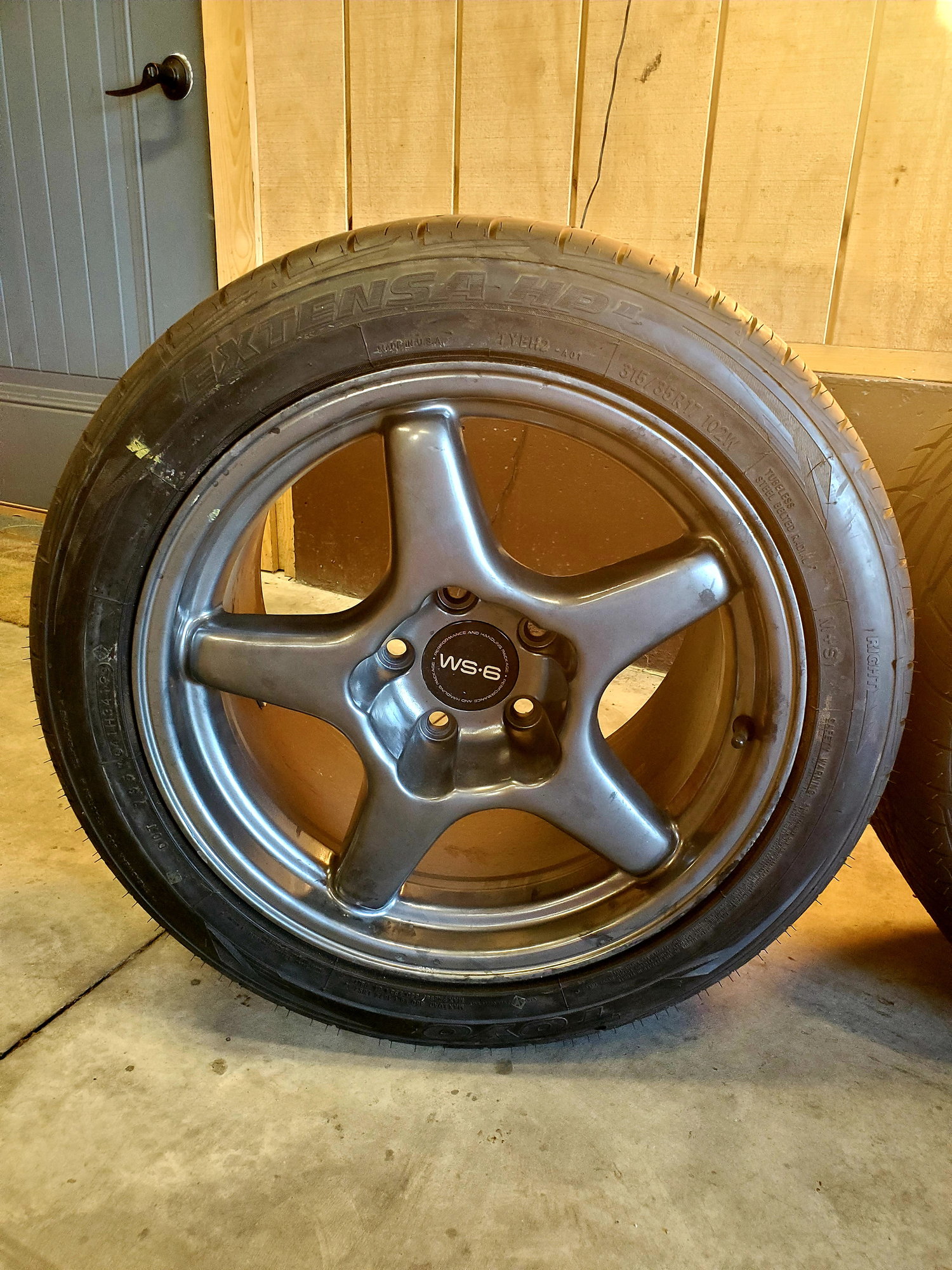 FS (For Sale) AFS Deep Lug ZR1 Wheels, New Powdercoat/Tires 