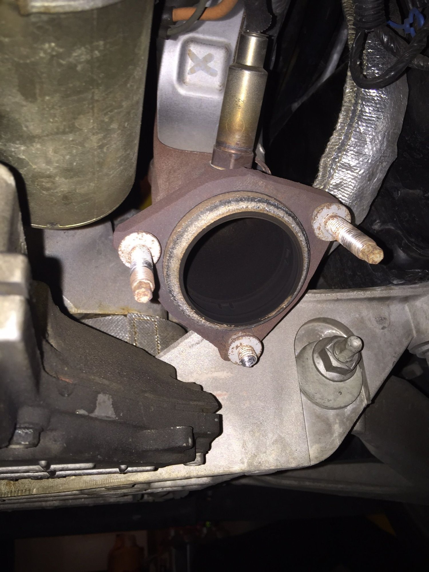 I broke off exhaust stud CorvetteForum Chevrolet Corvette Forum