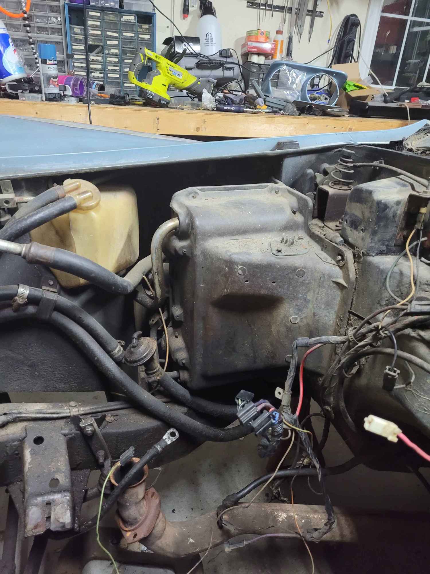 My 77 before Ac box removal