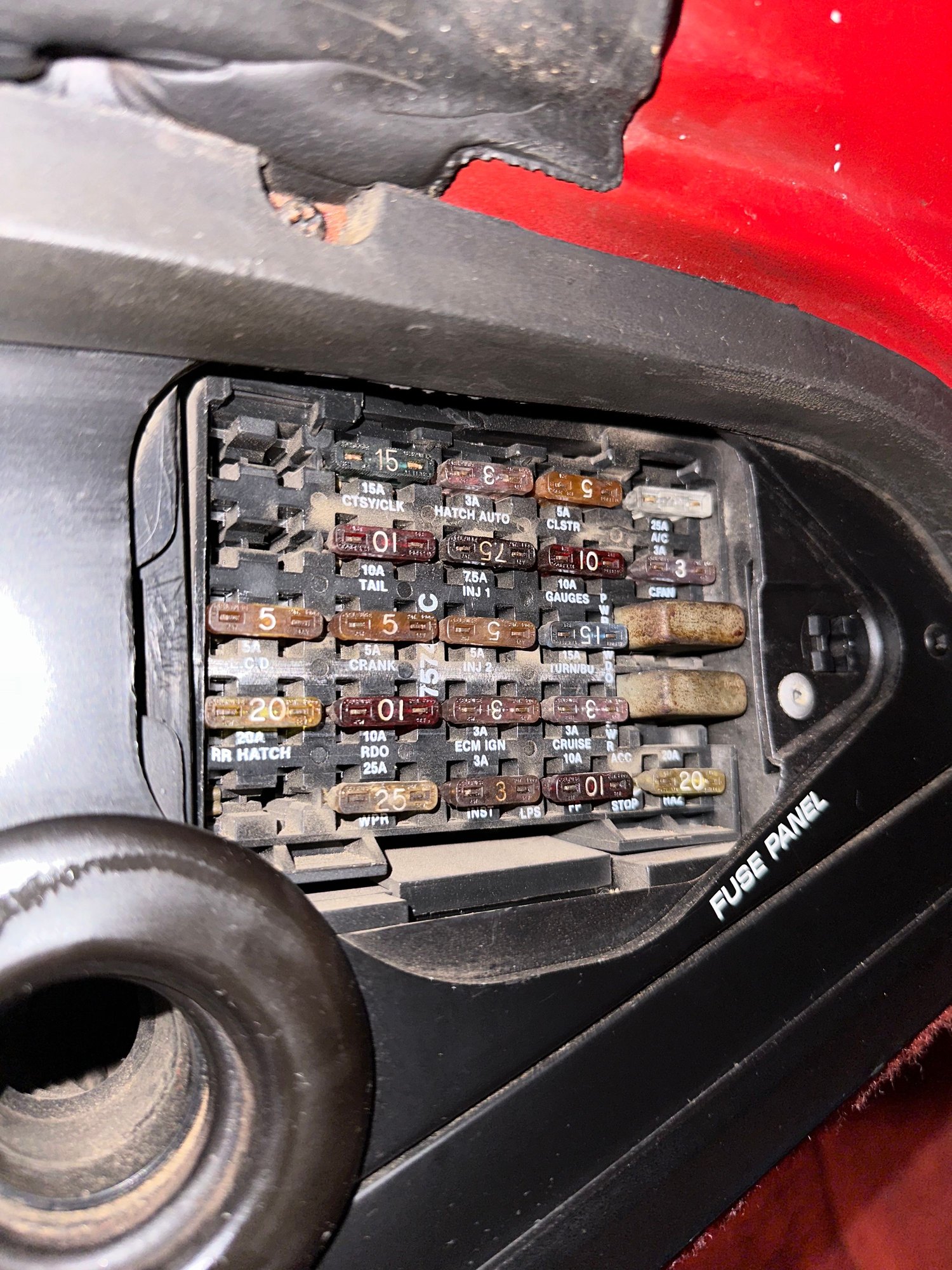Fuse Box Help Please! CorvetteForum Chevrolet Corvette Forum Discussion