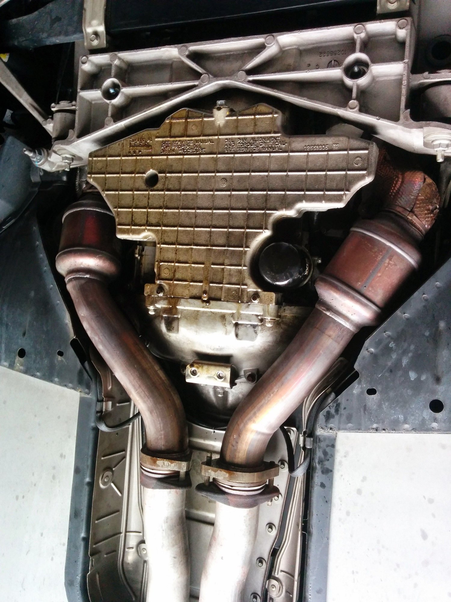 Ls7 exhaust manifolds, cats and hpipe CorvetteForum Chevrolet