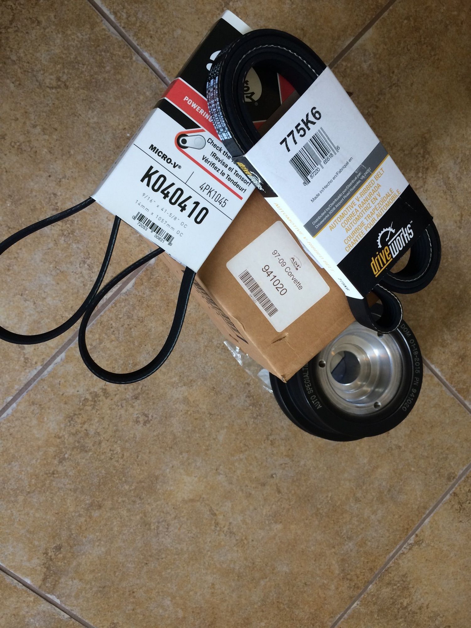 FS (For Sale) ASP UNDERDRIVE PULLEY C5 Corvette NEW CorvetteForum