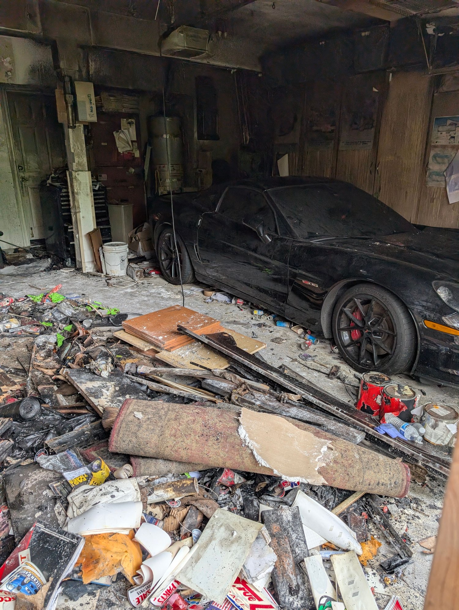 Li-ion battery on power tool exploded