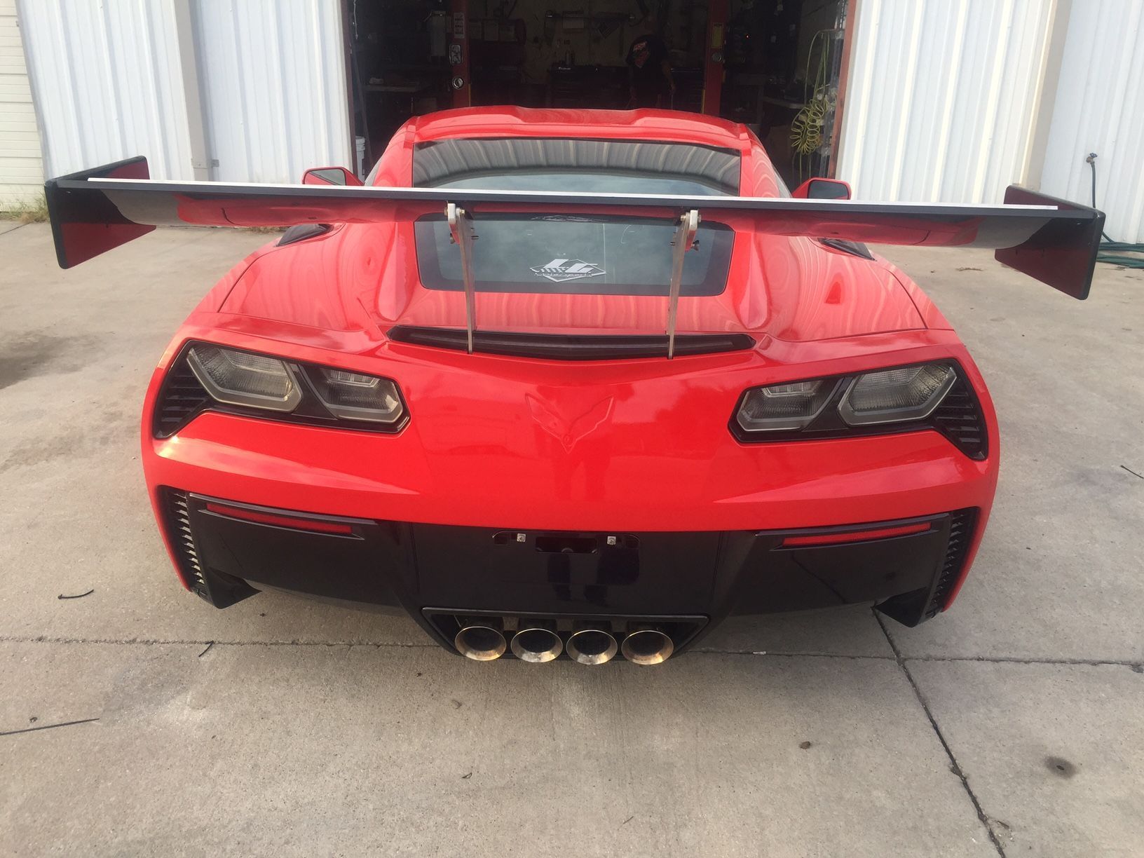 C7 Wing Mount from LG Motorsports NEW CorvetteForum Chevrolet