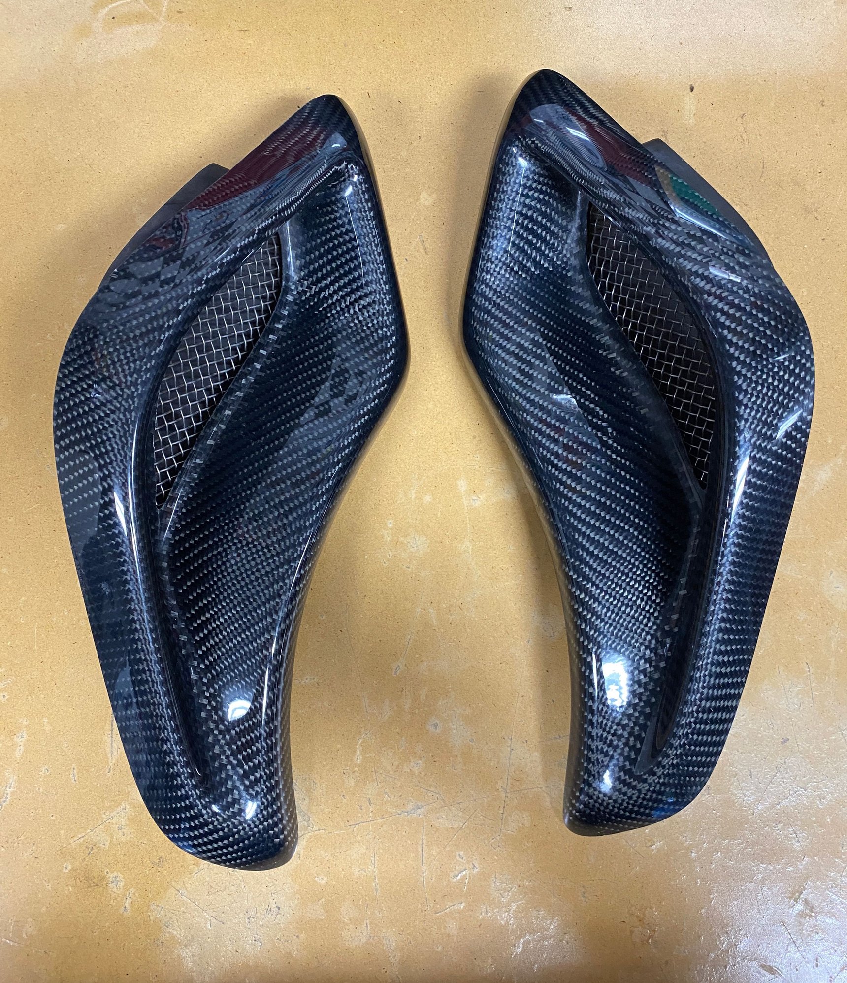 FS (For Sale) RK Sport Carbon Fiber C5 Z06 Brake Ducts Covers & OEM Air